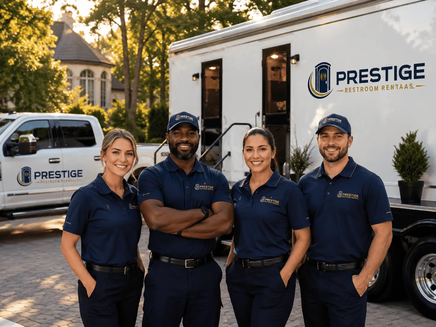 Trusted Luxury Portable Restrooms company in Center Point, WV